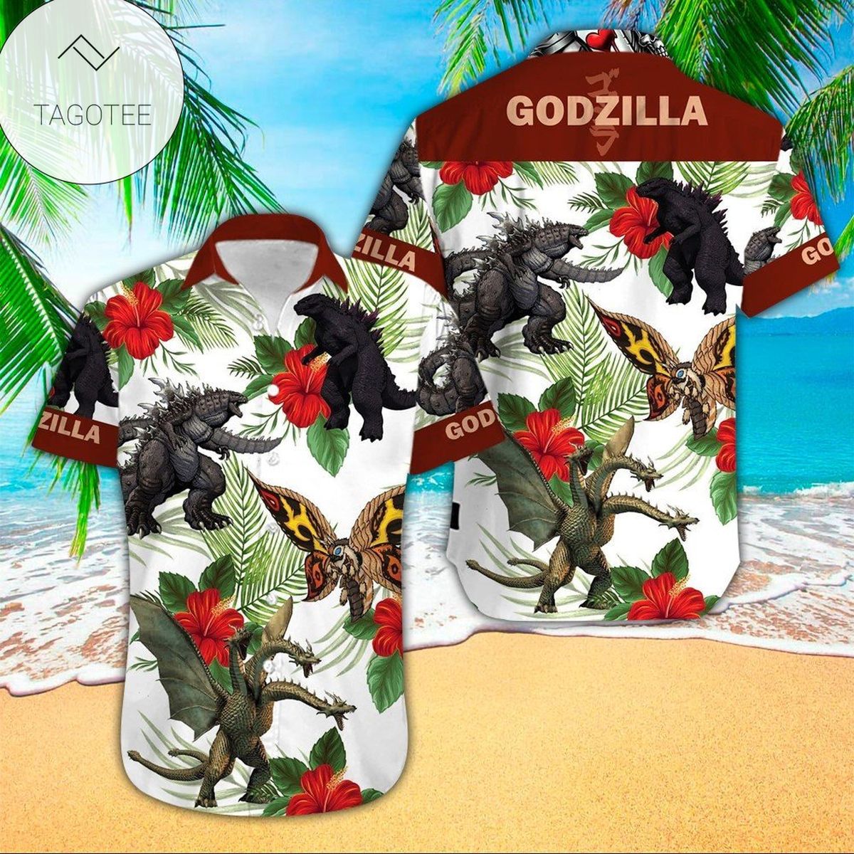 Godzilla Hawaiian Shirt Perfect Godzilla Clothing