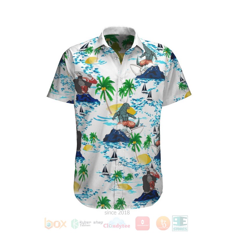 Godzilla vs Kong Hawaiian Shirt