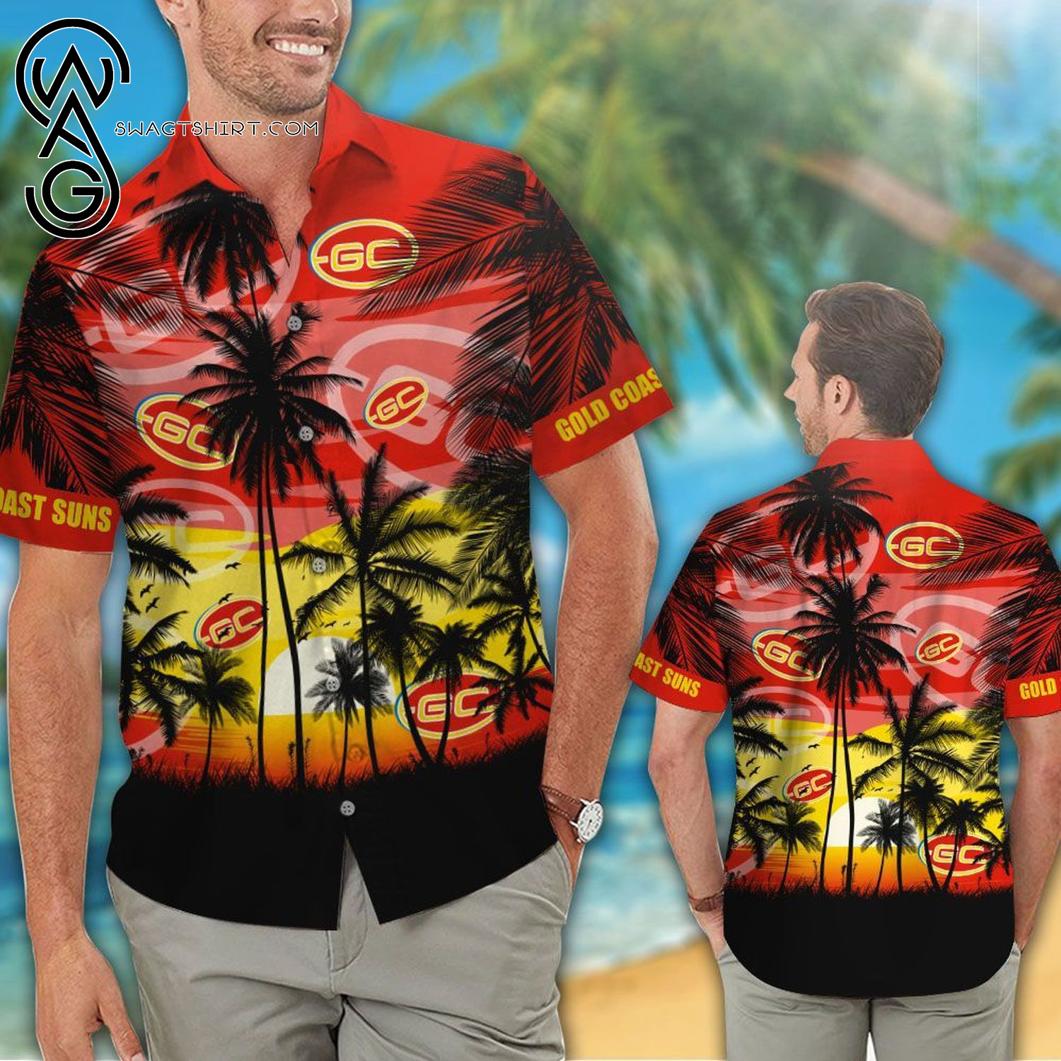 Godzilla Kaiju King Of Monster Hawaiian Shirts And Beach Shorts