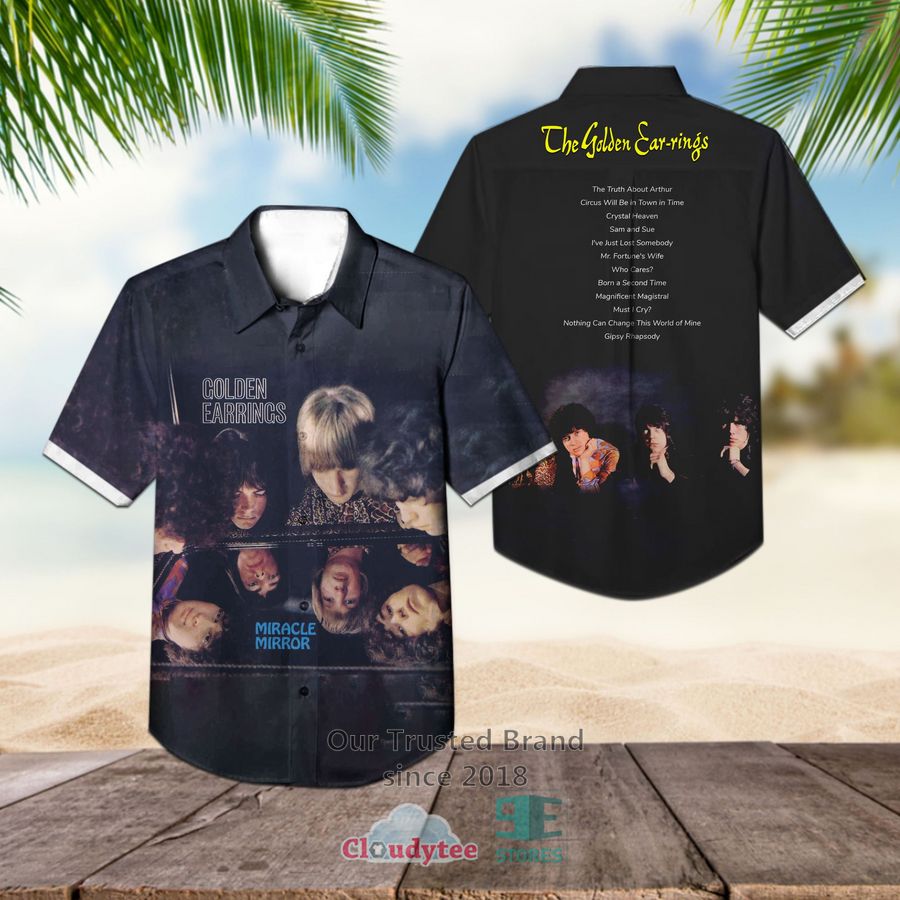 Golden Earring Band Eight Miles High Album Hawaiian Shirt