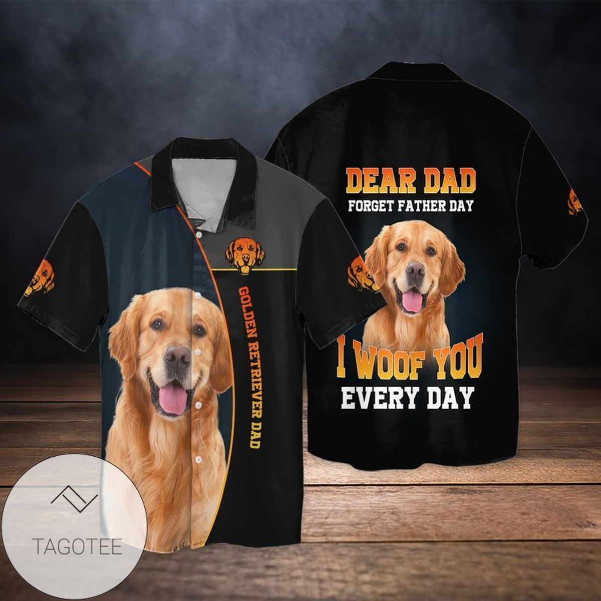 Golden Retriever Celebrate Christmas Hawaiian Shirt