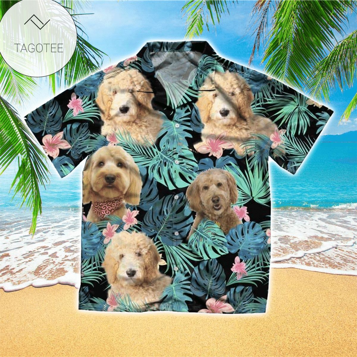 Goldendoodle Hawaiian Shirt Perfect Goldendoodle Terrier Clothing