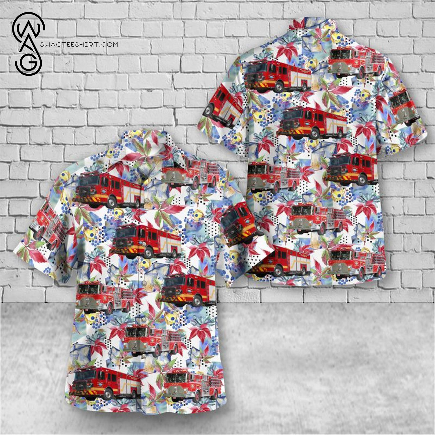 Goofy Cartoon Character Summer Full Printing Hawaiian Shirt