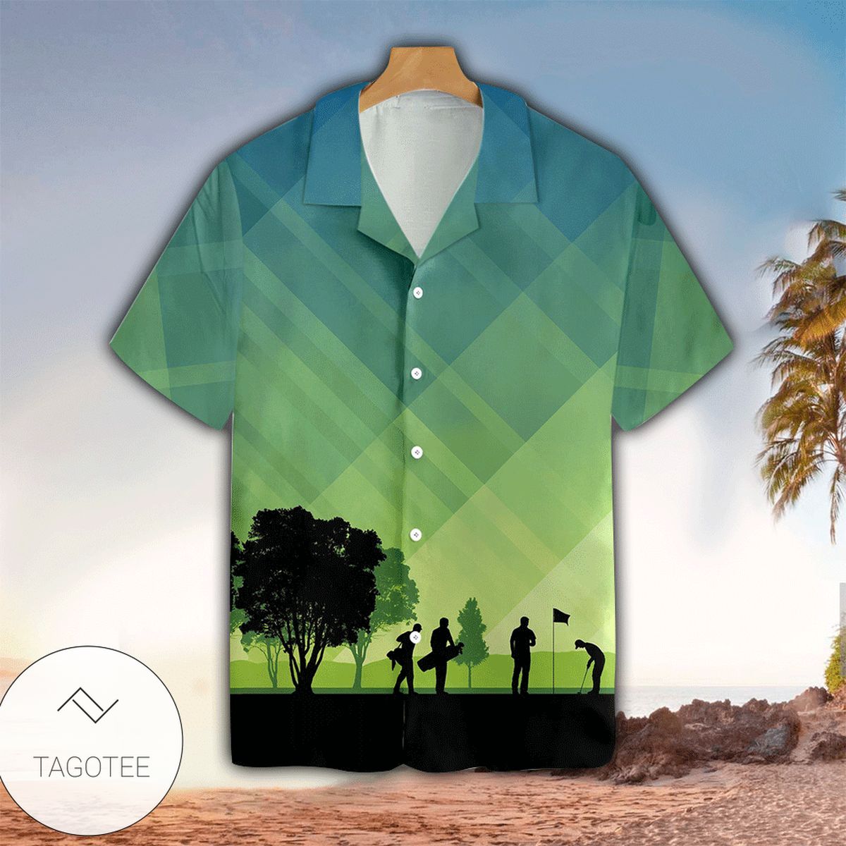 Golf To Death Hawaiian Shirt