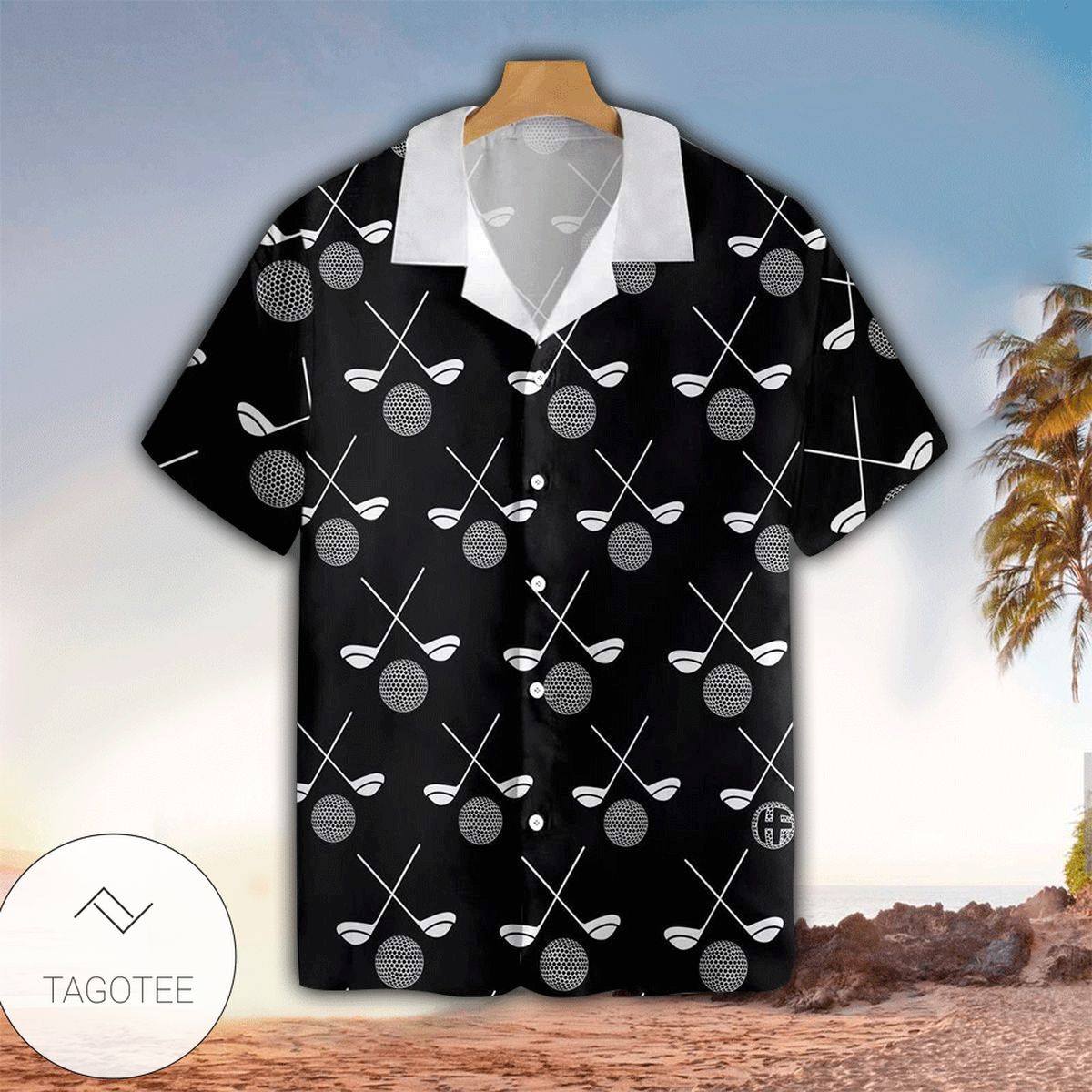 Golf’s In My Heart Hawaiian Shirt