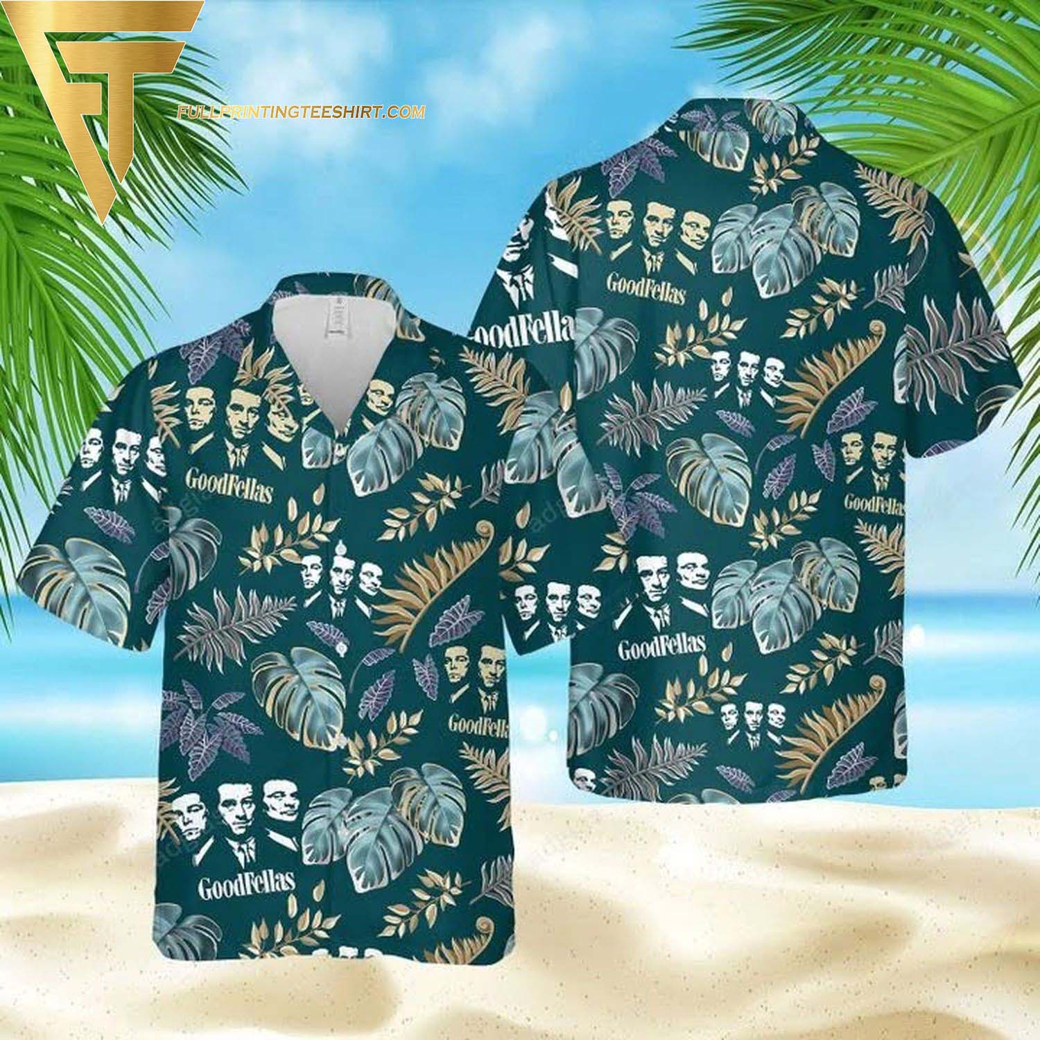 Godzilla Kaiju King Of Monster Hawaiian Shirts And Beach Shorts