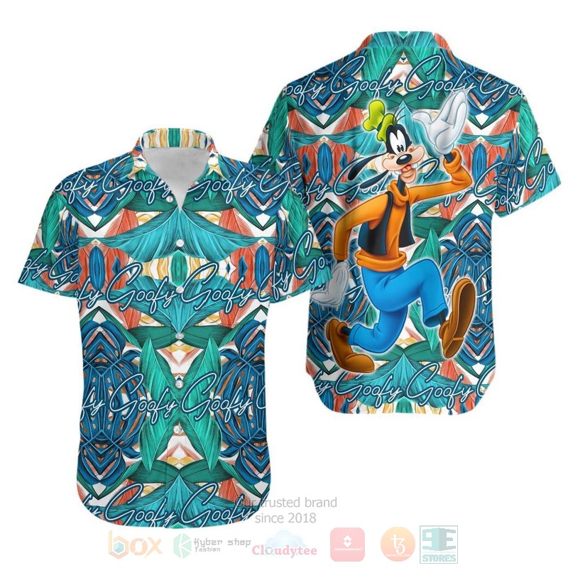 Goofy Summer Disney Goofy Hawaiian Shirt