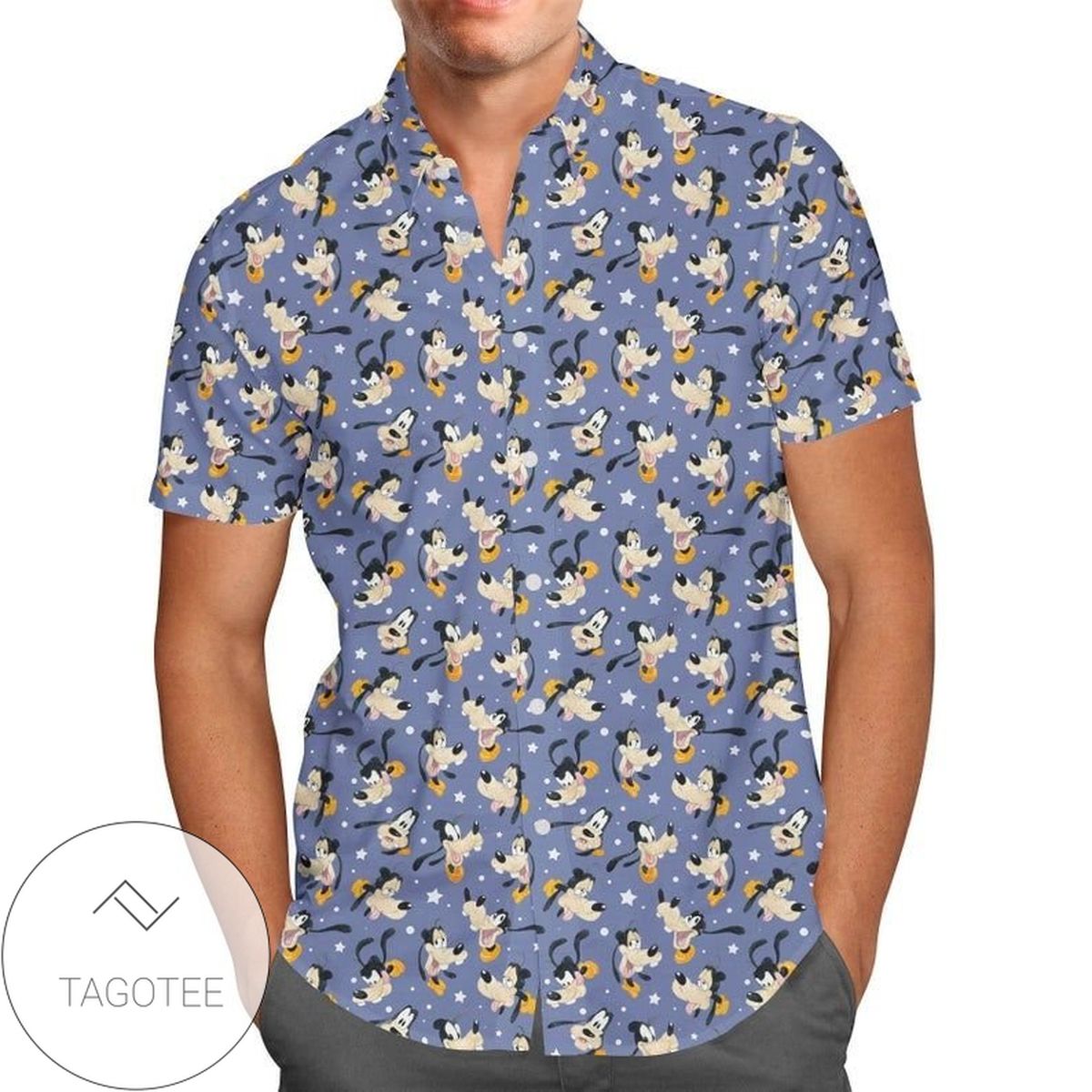 Golfers On Tropical Pattern Hawaiian Shirt