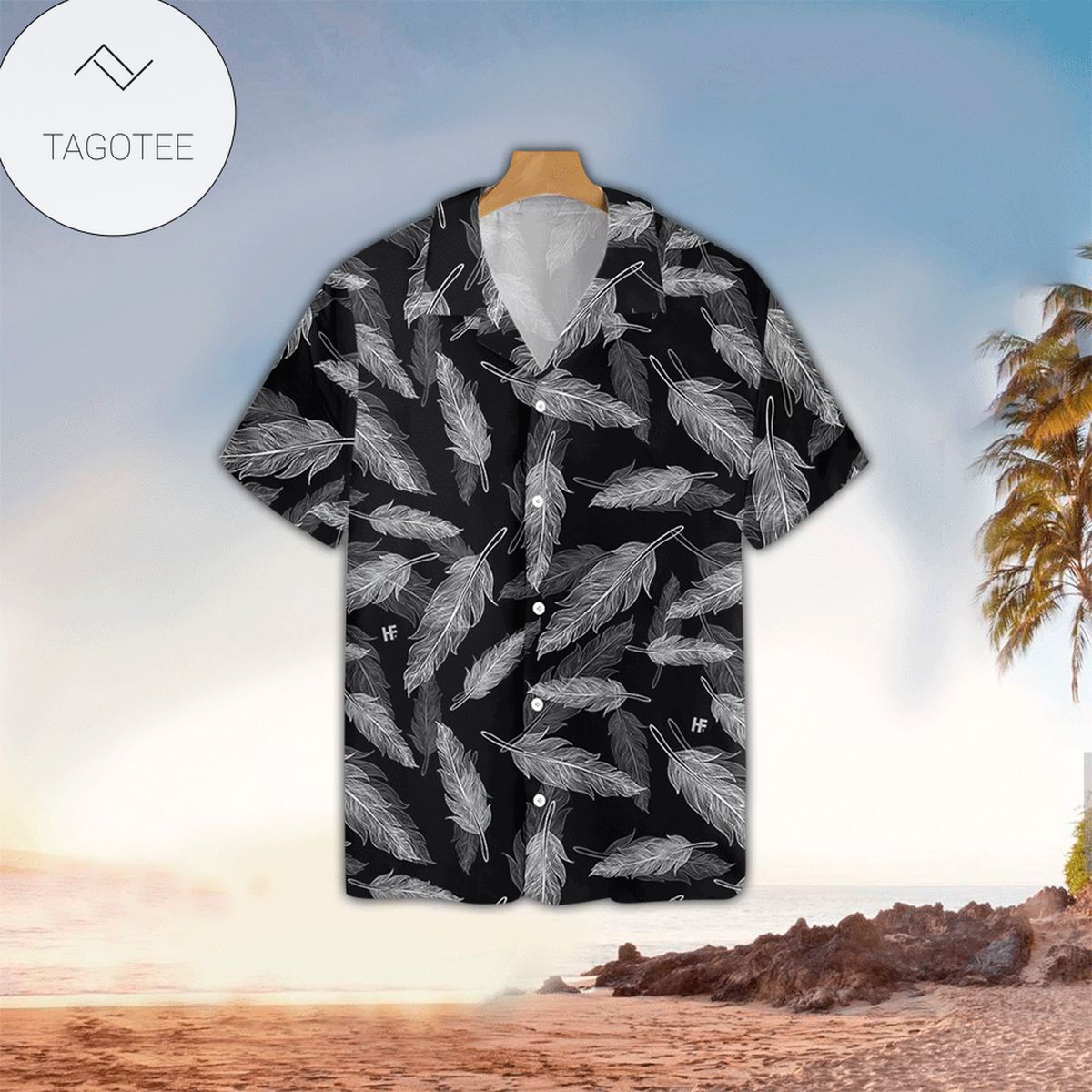 Goth Hawaiian Shirt Goth Button Up Shirt