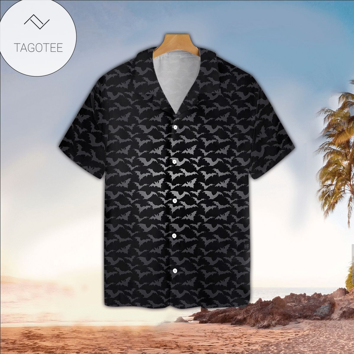 Goth Hawaiian Shirt Perfect Goth Clothing