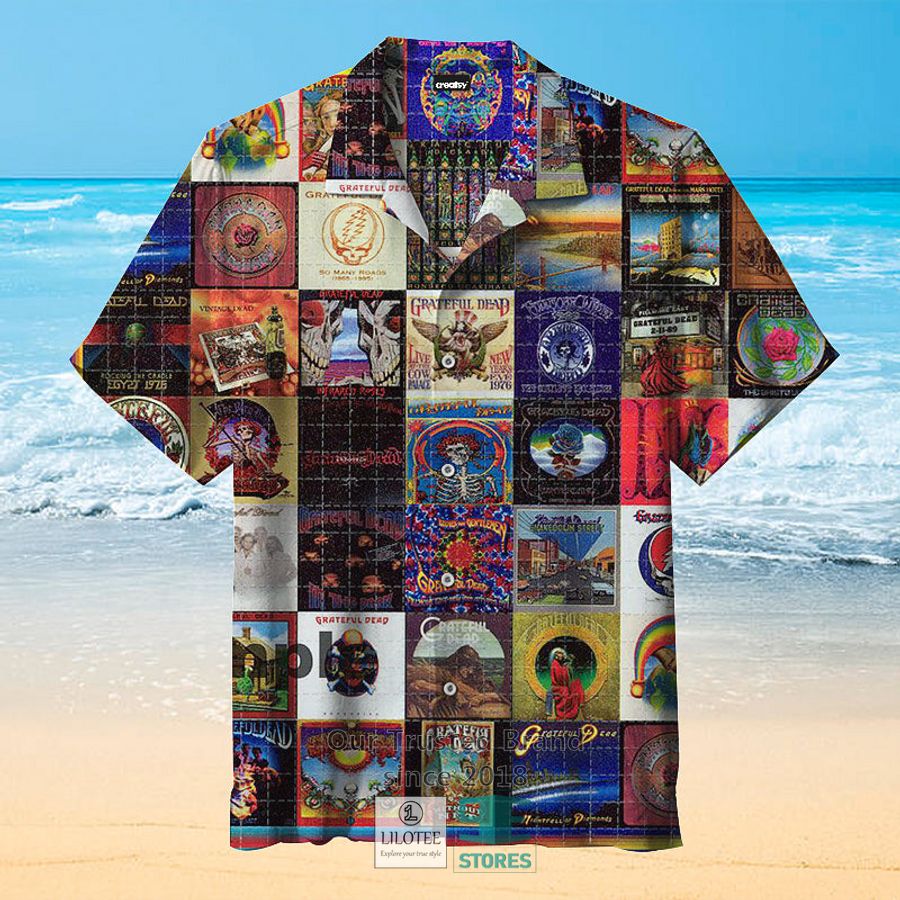 Grateful Dead Album Covers Hawaiian Shirt