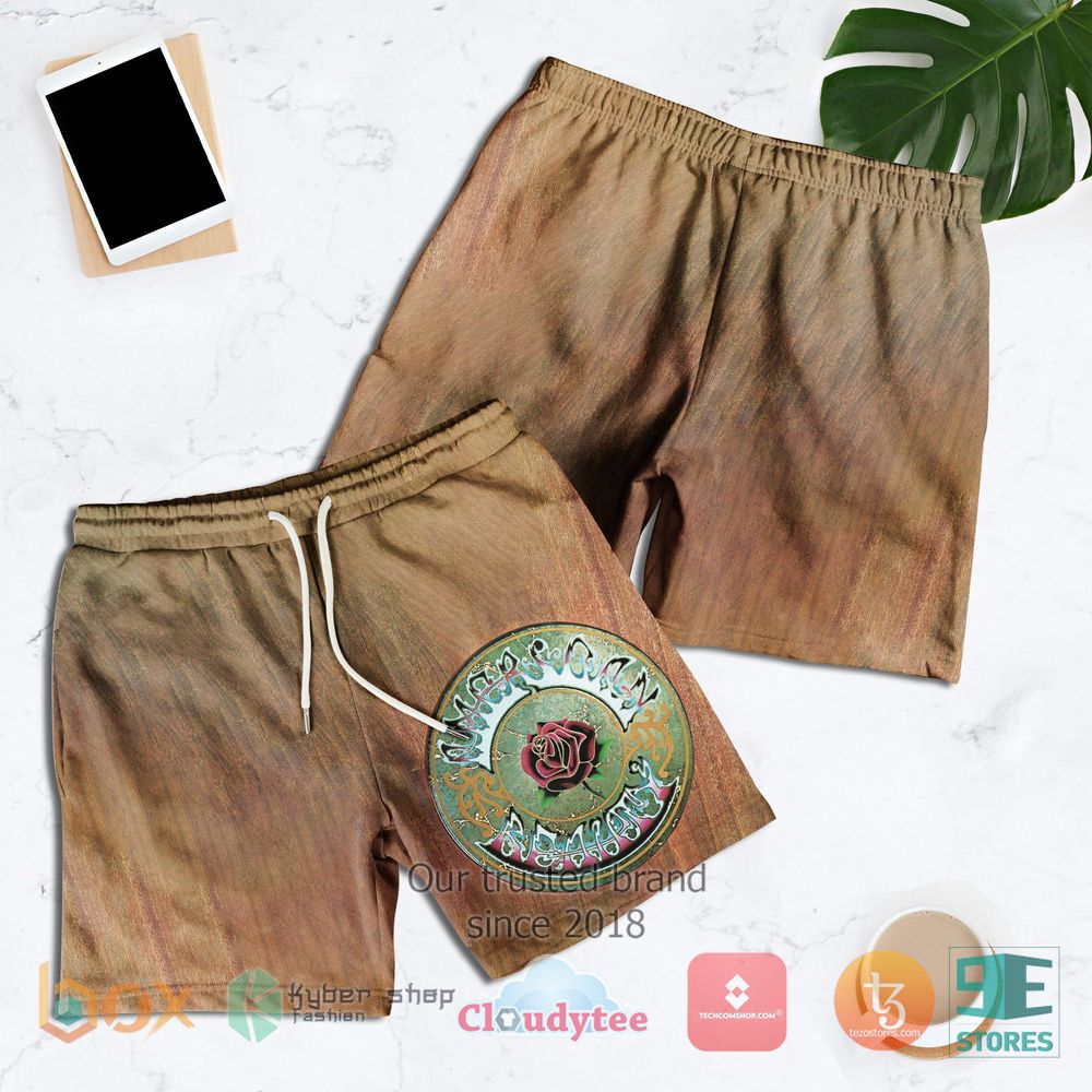 Grateful Dead American Beauty Shorts