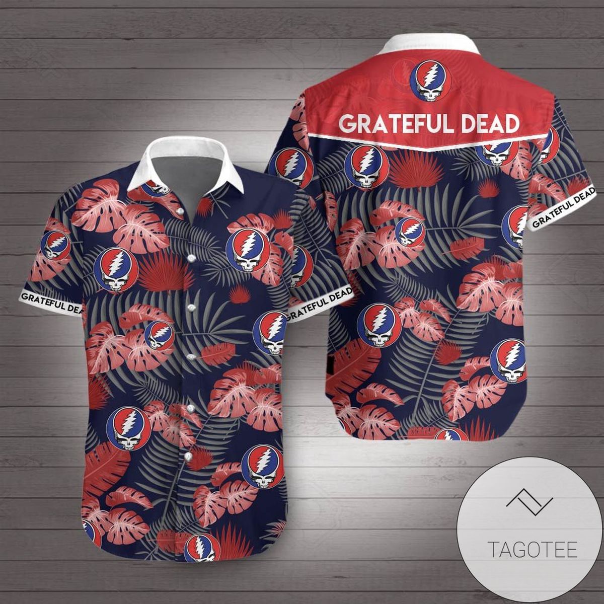 Grateful Dead Anthem Of The Sun Album Cover Purple Hawaiian Shirt