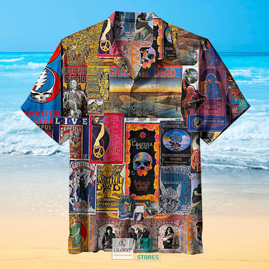 Grateful Dead Band Hawaiian Shirt