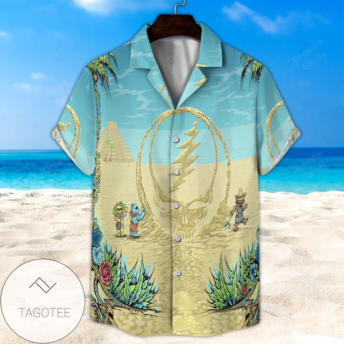 Grateful Dead Authentic Hawaiian Shirt 2022 Summer Button Up Shirt For Men Hawaiian Summer Trends Shirt 2020