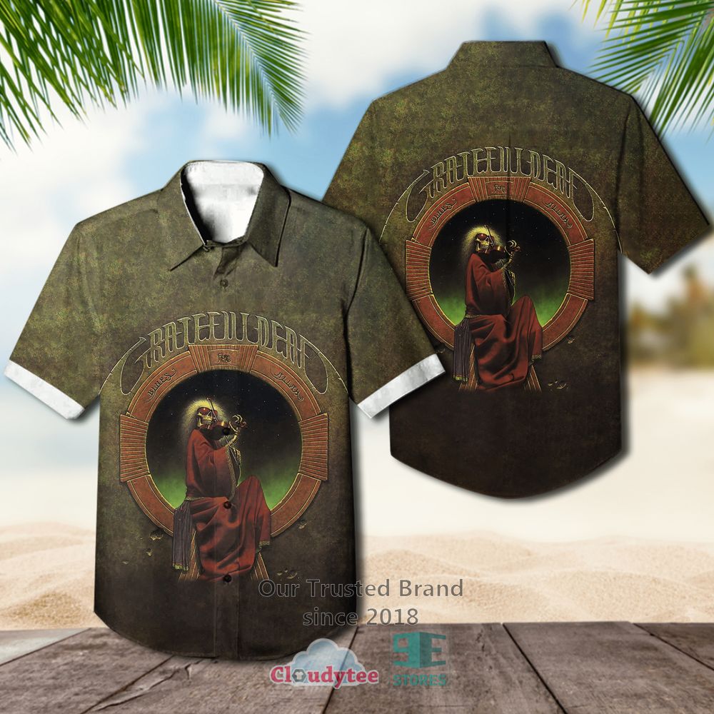 Grateful Dead Blues for Allah Casual Hawaiian Shirt