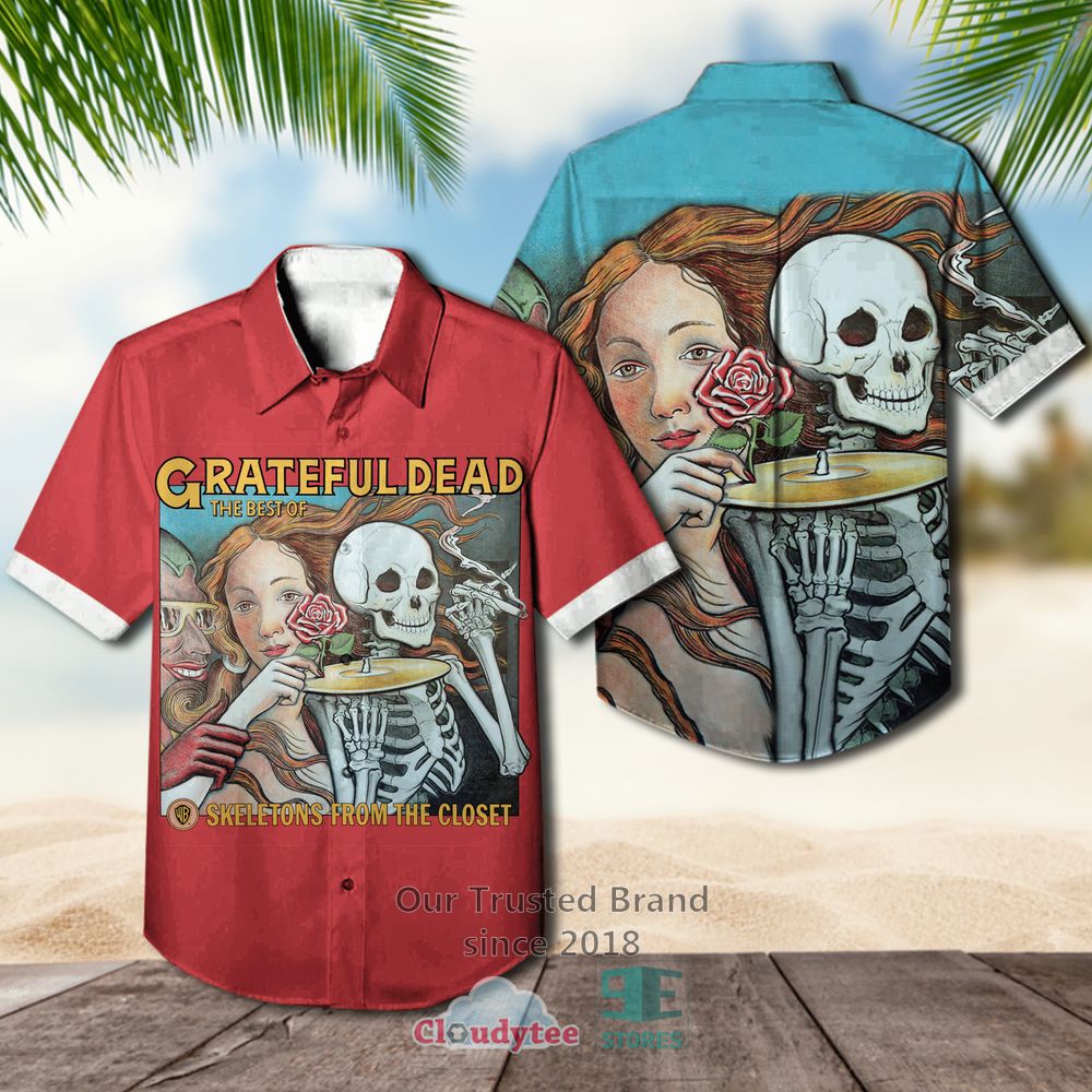 Grateful Dead In the Dark Casual Hawaiian Shirt