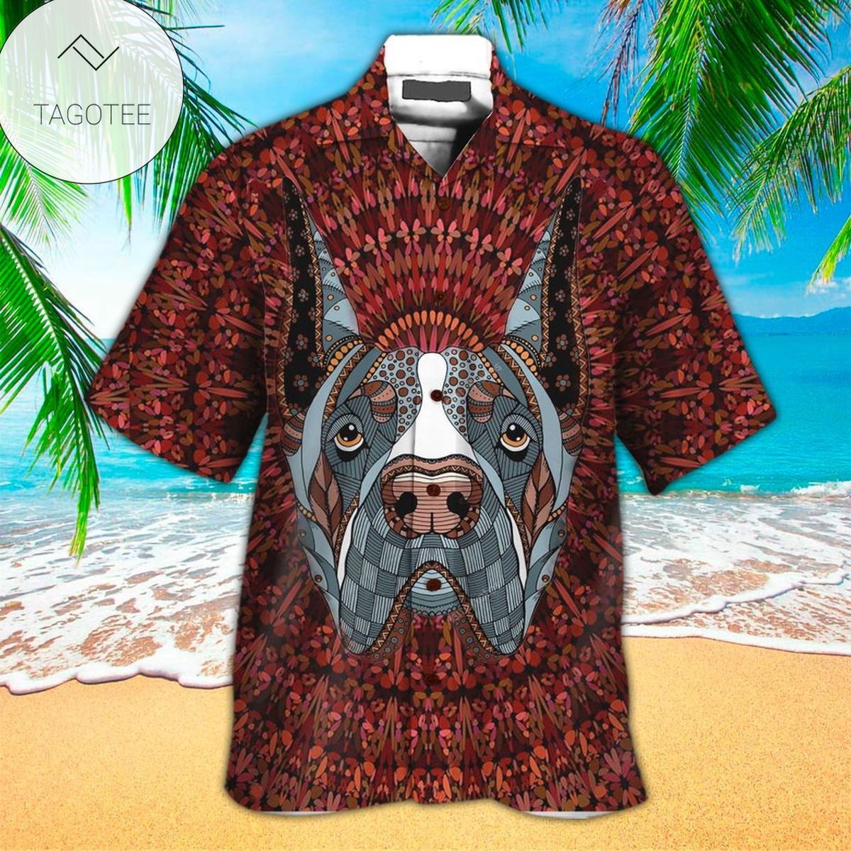 Great Dane Shirt Great Dane Hawaiian Shirt For Great Dane Lovers