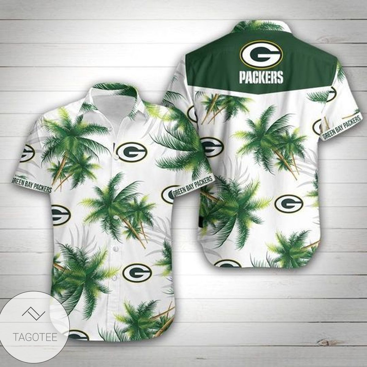 Green Bay Packers Flower Authentic Hawaiian Shirt 2022