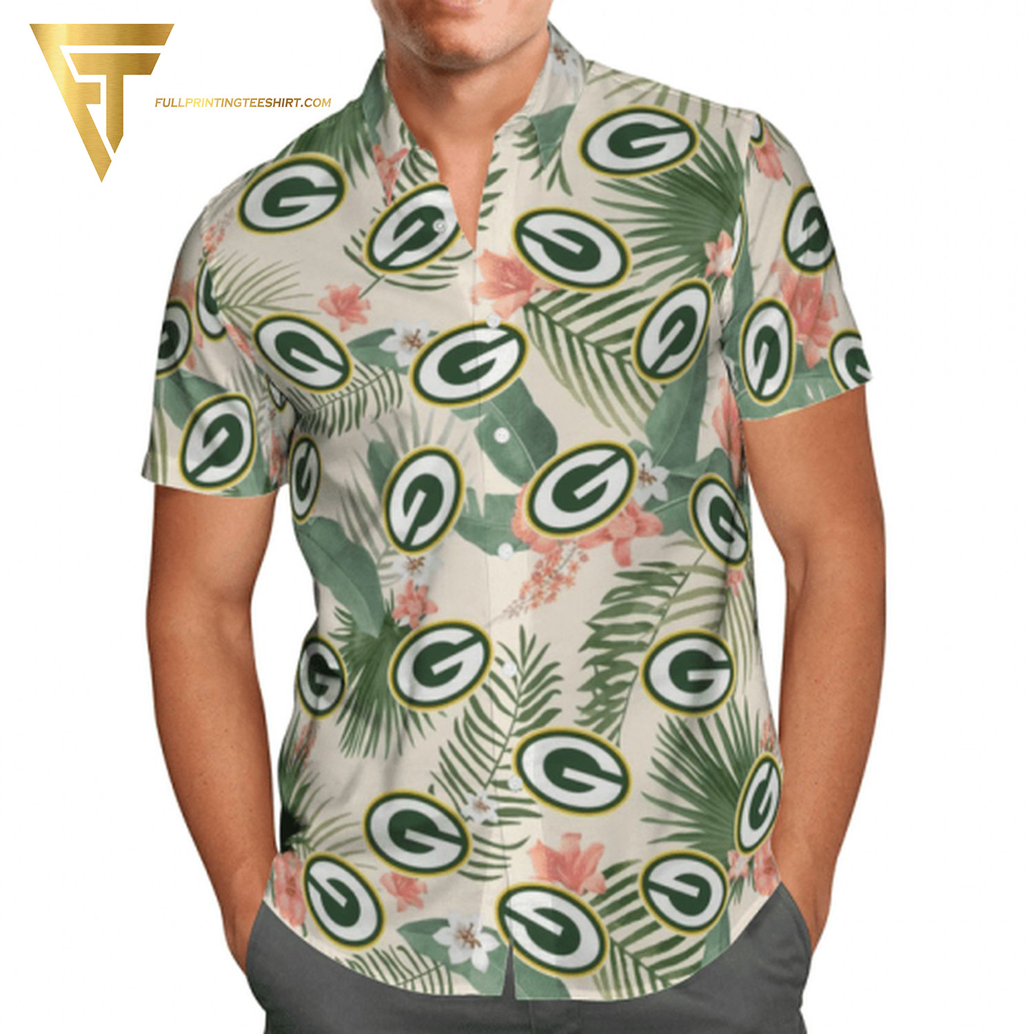 Green Bay Packers Grateful Dead Summer Aloha Hawaiian Shirt