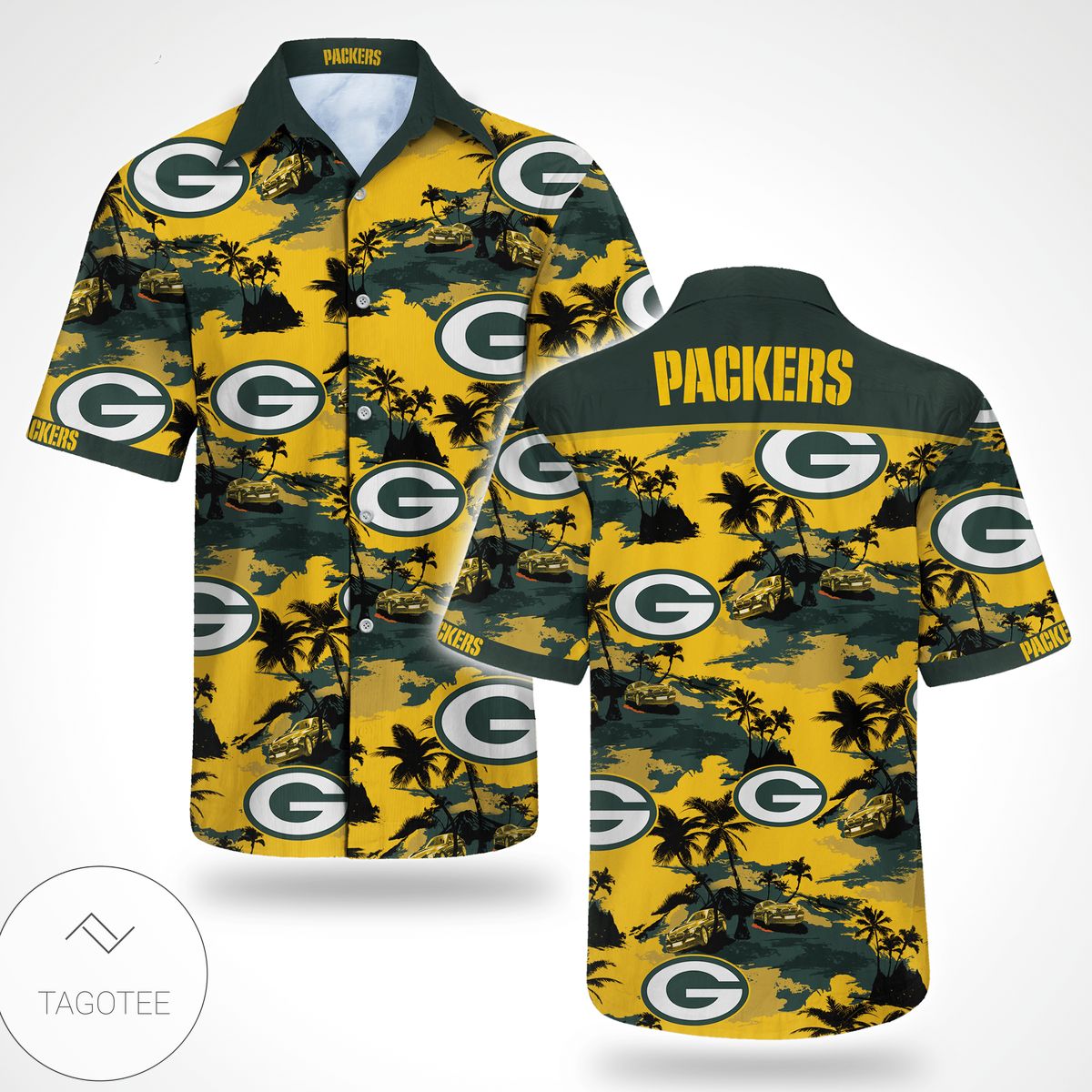 Green Bay Packers Nfl Tommy Bahama Hawaiian Shirt