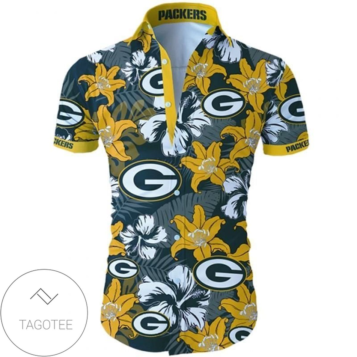 Green Bay Packers Tommy Bahama Authentic Hawaiian Shirt 2022