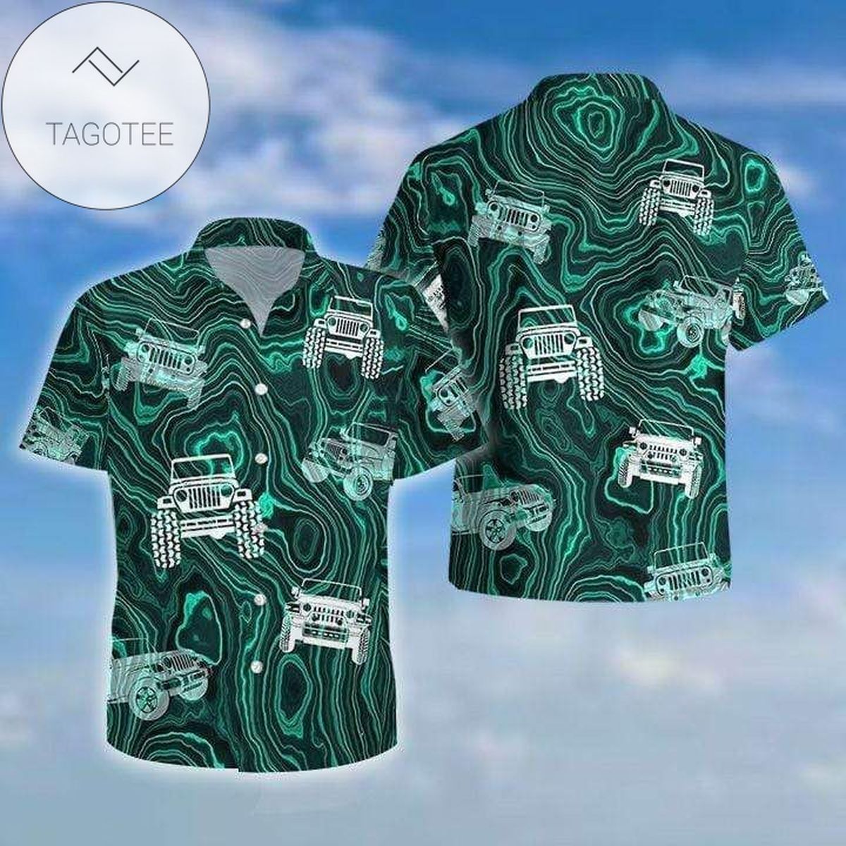 Green Sea Turtle Hawaiian Shirt