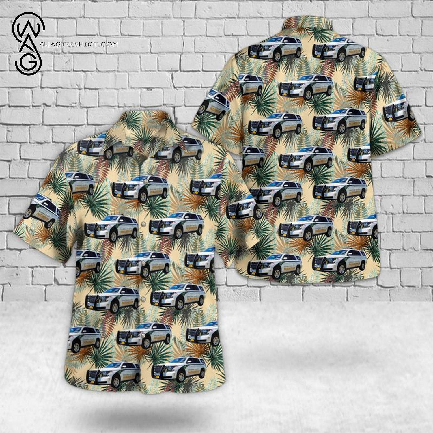 Green Bay Packers Tropical Leaf Summer Hawaiian Shirt