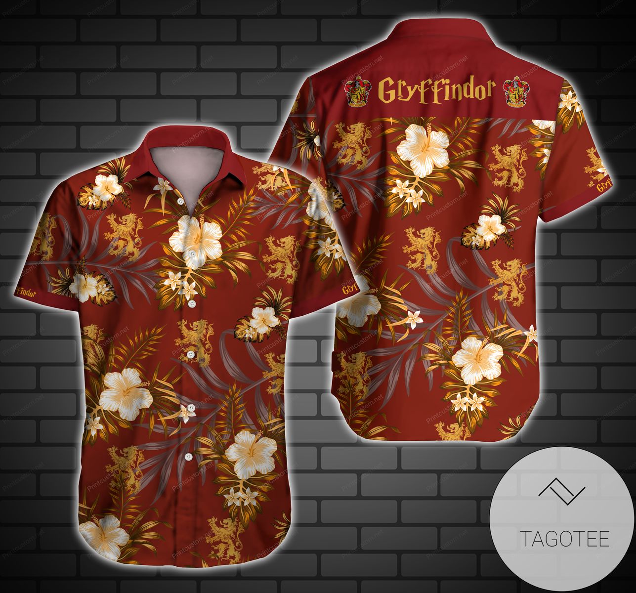 Gryffindor Hawaii Shirt