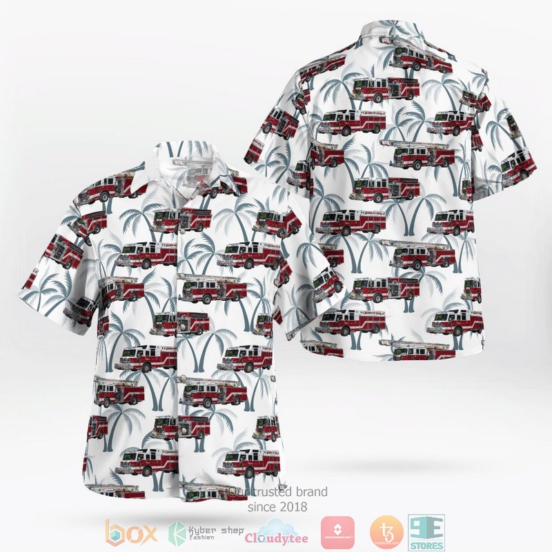 Guilderland Albany County New York Guilderland EMS Hawaiian Shirt