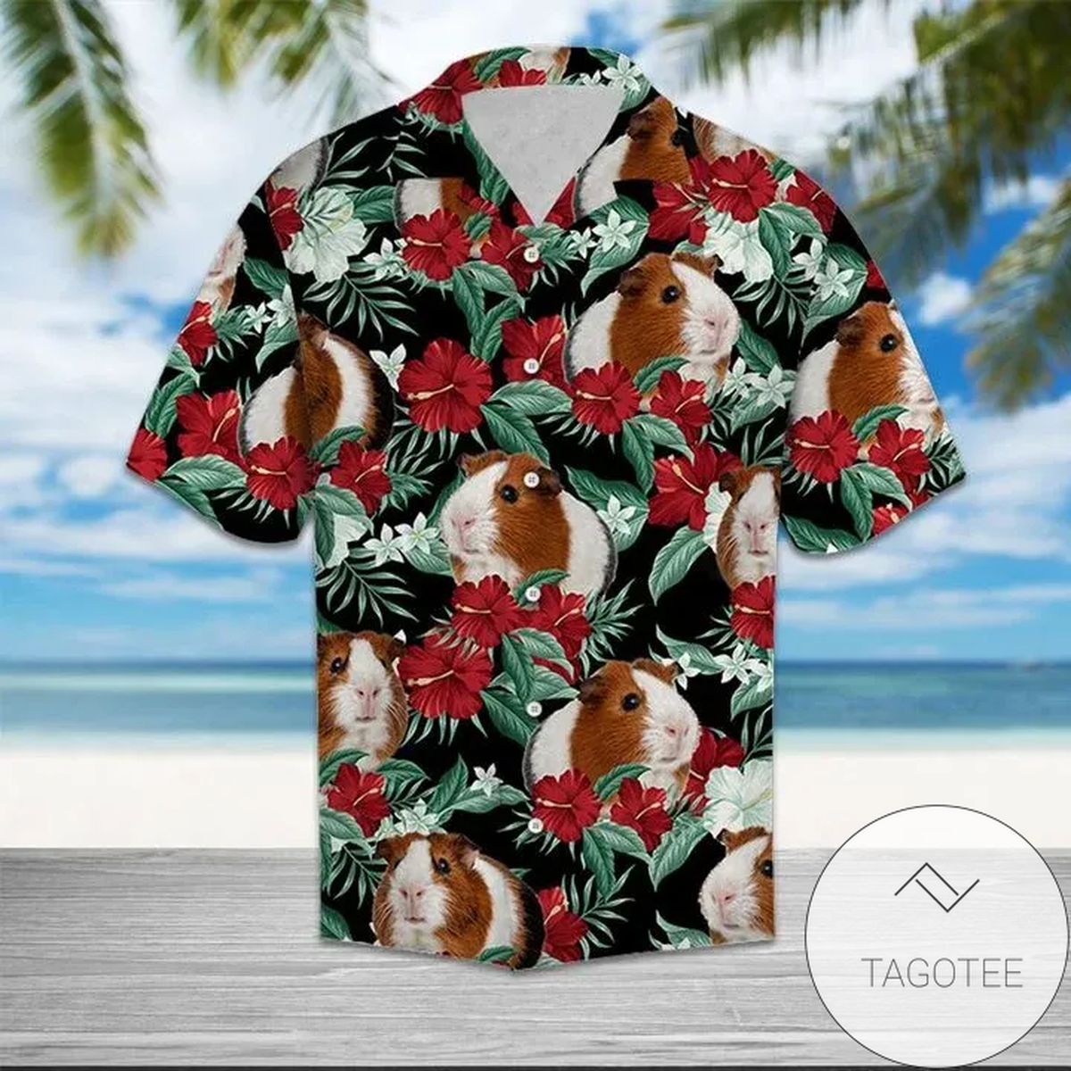 Guinness All Over Print 3D Hawaiian Shirt