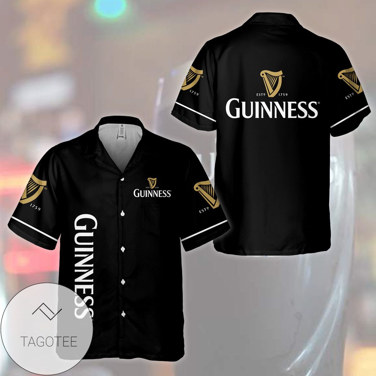 Guinness Hawaii 3d Shirt