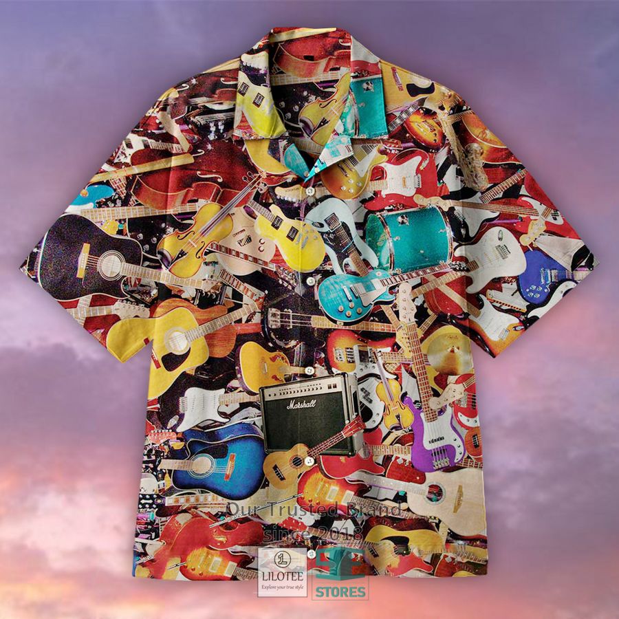 Guns N’ Roses Band Appetite for Destruction Album Hawaiian Shirt