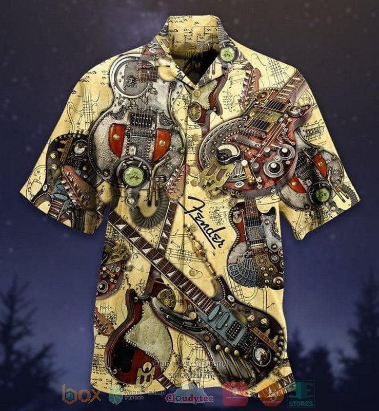 Guitar Hawaiian Shirt