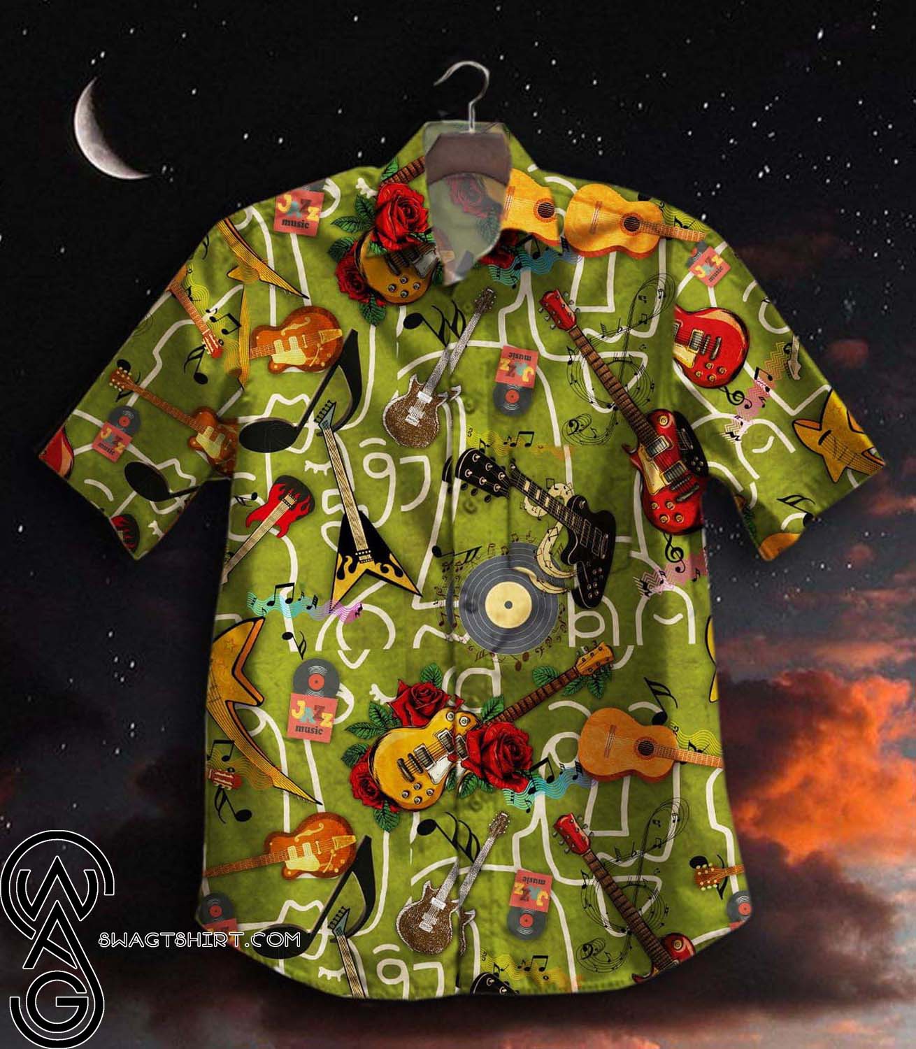 Halloween Night Full Printing Hawaiian Shirt