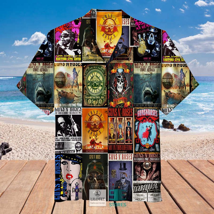 Guns N’ Roses Album Covers Hawaiian Shirt