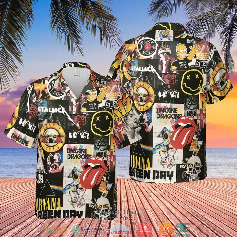 Guns N’ Roses Banana Hawaian Summer Outfit