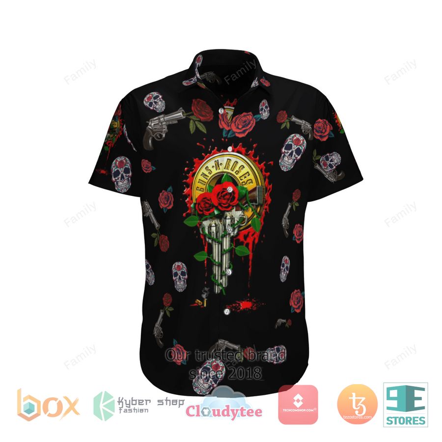 Guns N’ Roses Nightrain Hawaiian Shirt