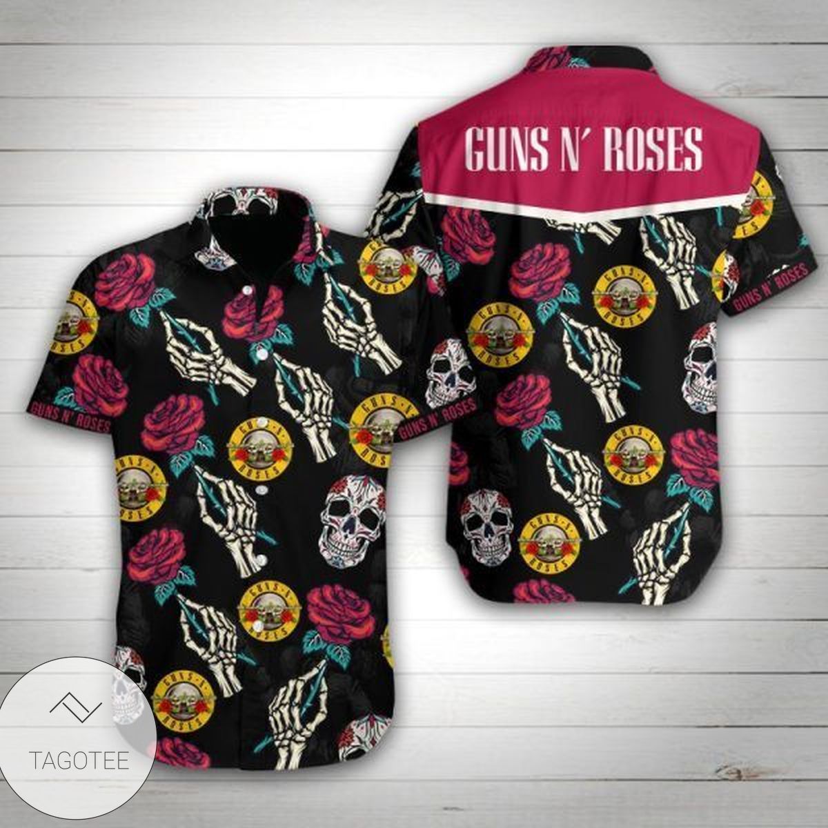 Guns N’ Roses Use Your Illusion I Album Cover Hawaiian Shirt