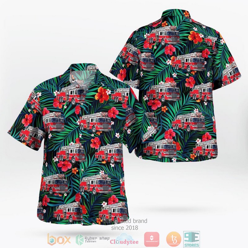 Haldimand County Fire Department Aloha Shirt