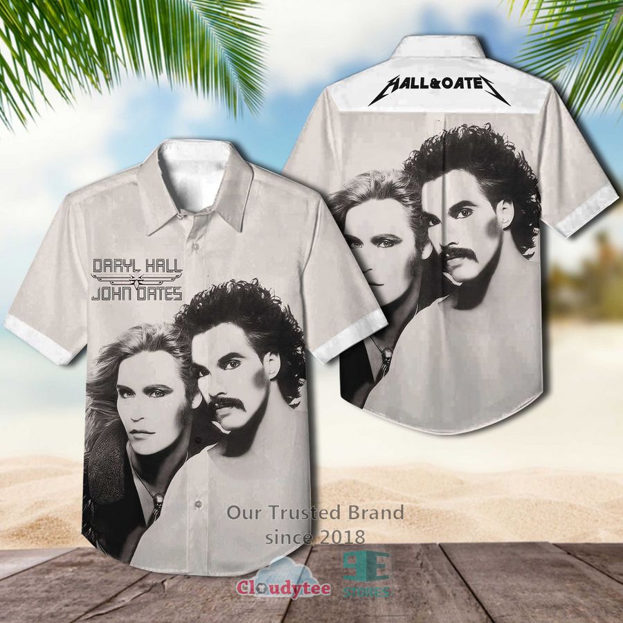 Hall & Oates Private Eyes Album Hawaiian Shirt