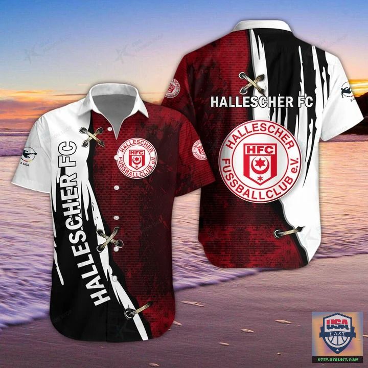 Hallescher FC Bleach Hawaiian Shirt