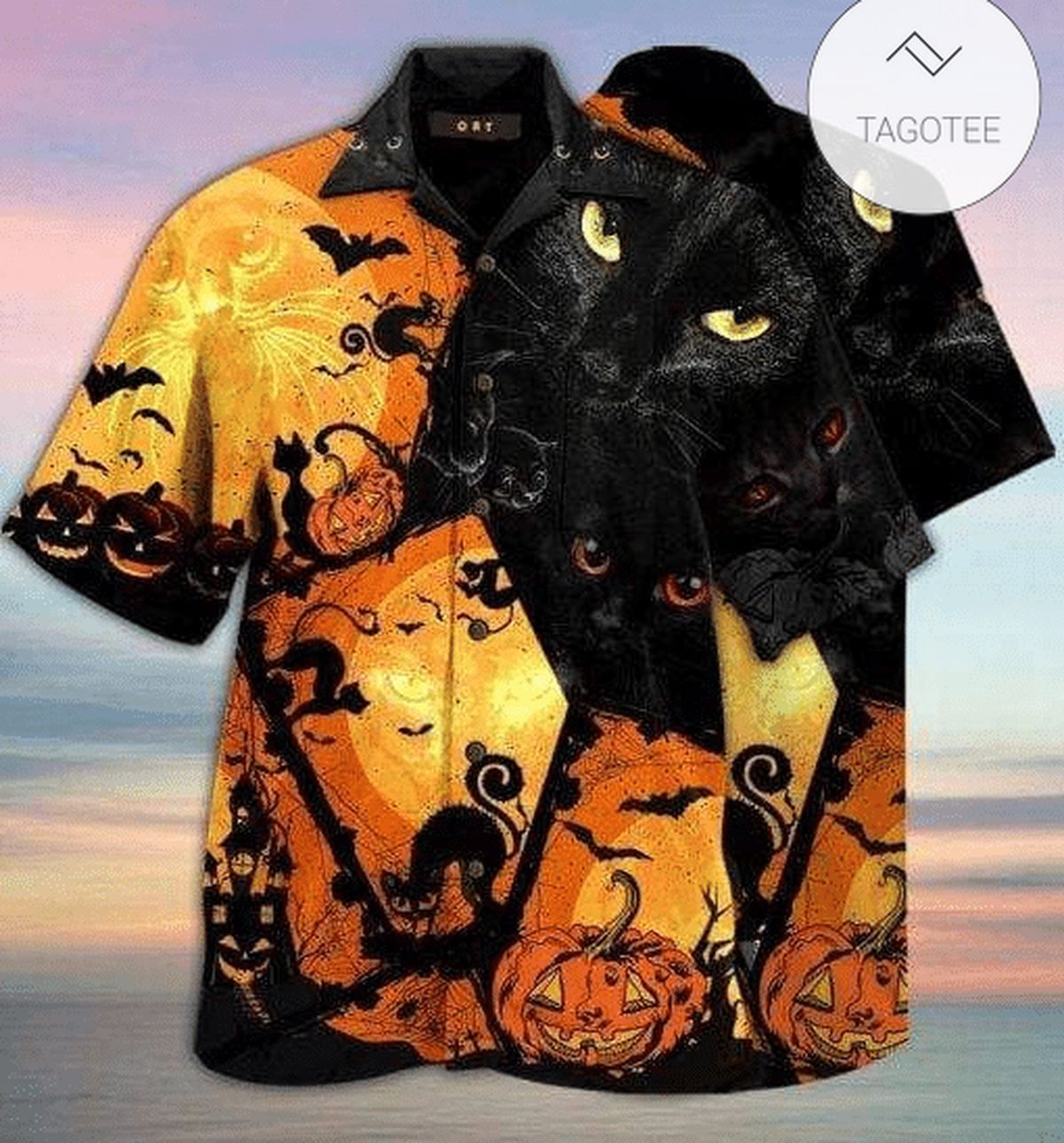 Halloween Barn Dance Hawaiian Shirt