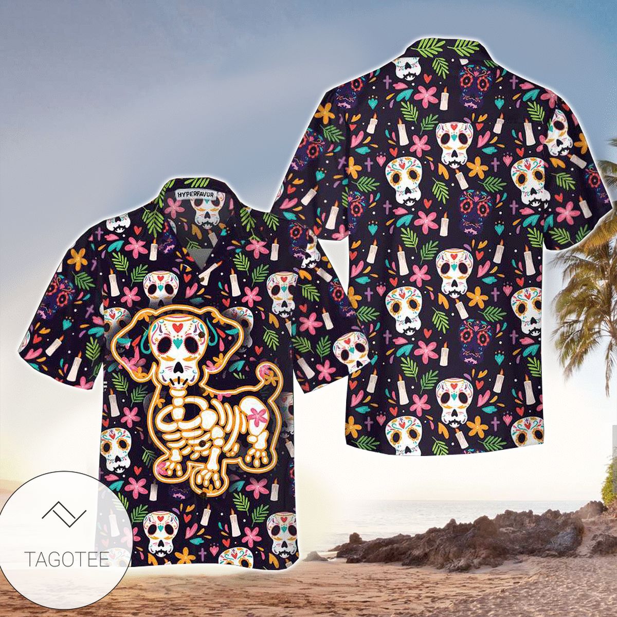 Halloween Hawaiian Garden Shirt