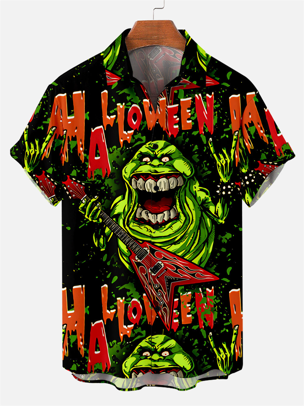 Happy Halloween Party Creative Pattern Hawaiian Shirt