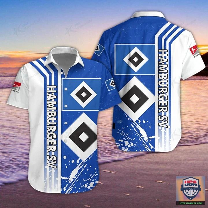 Hamburger SV Vintage Hawaiian Shirt