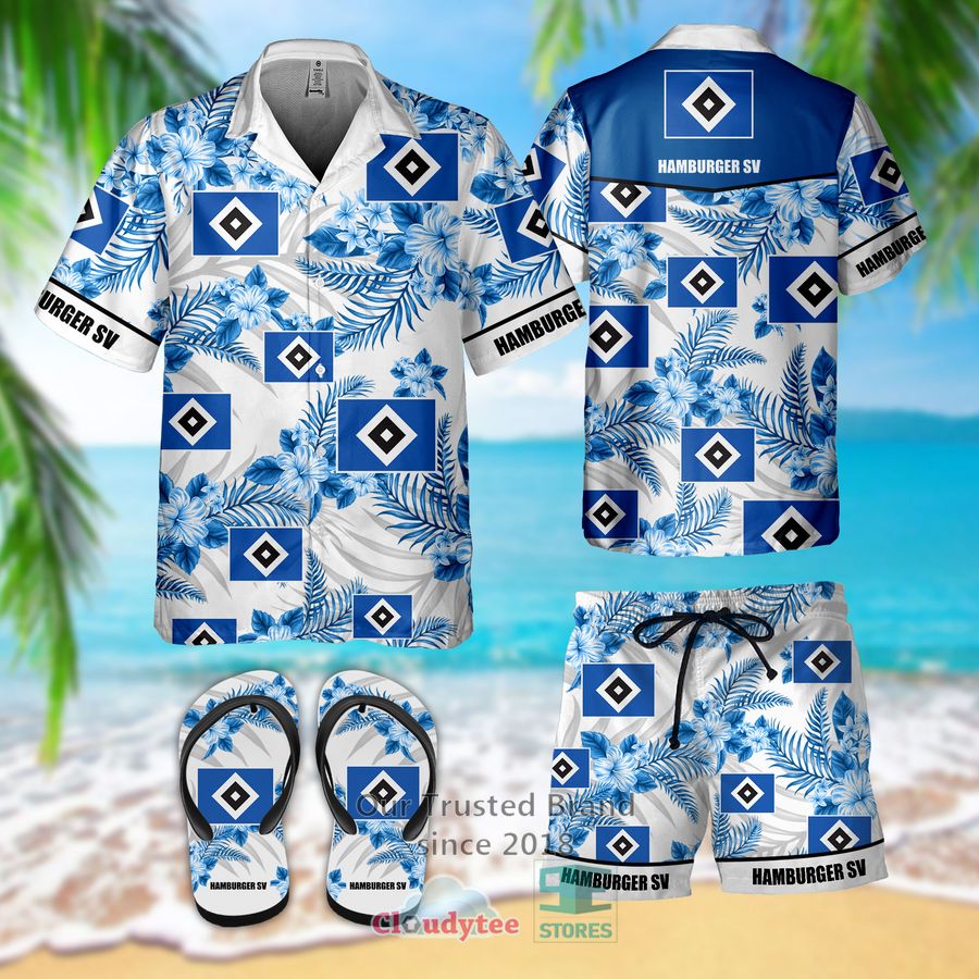 Holstein Kiel Hawaiian Shirt, Shorts