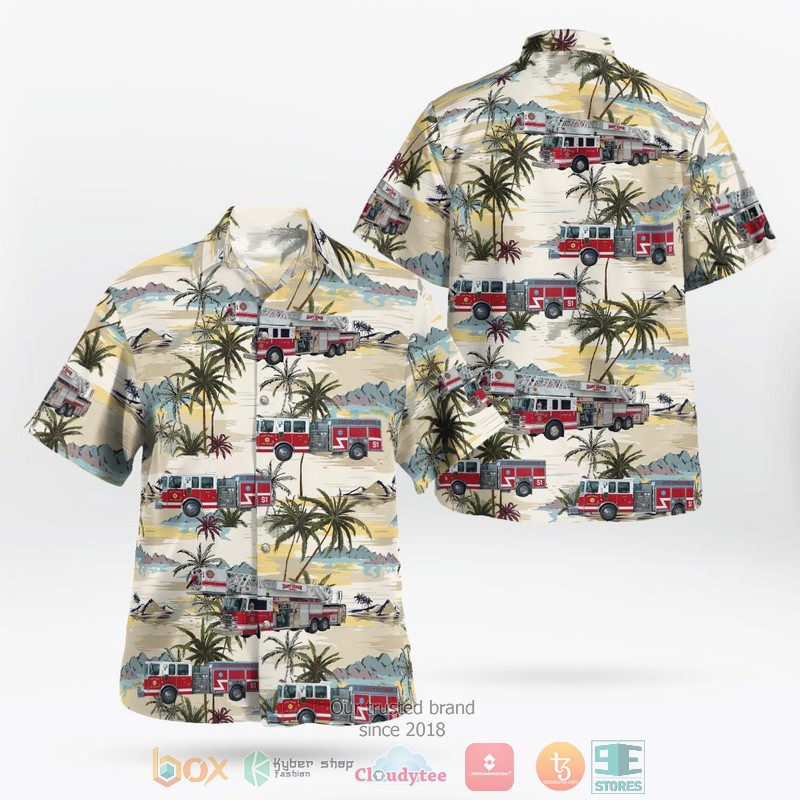 Hamburg Twp Police Department Hamburg Michigan Hawaiian Shirt