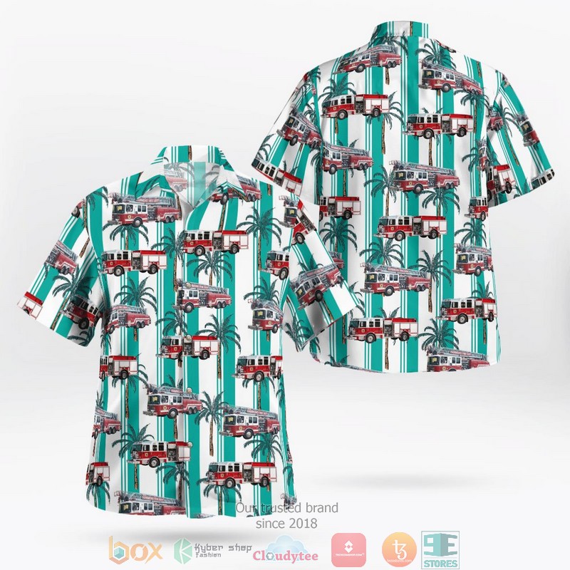 Hammarby Fotboll Hawaiian Shirt