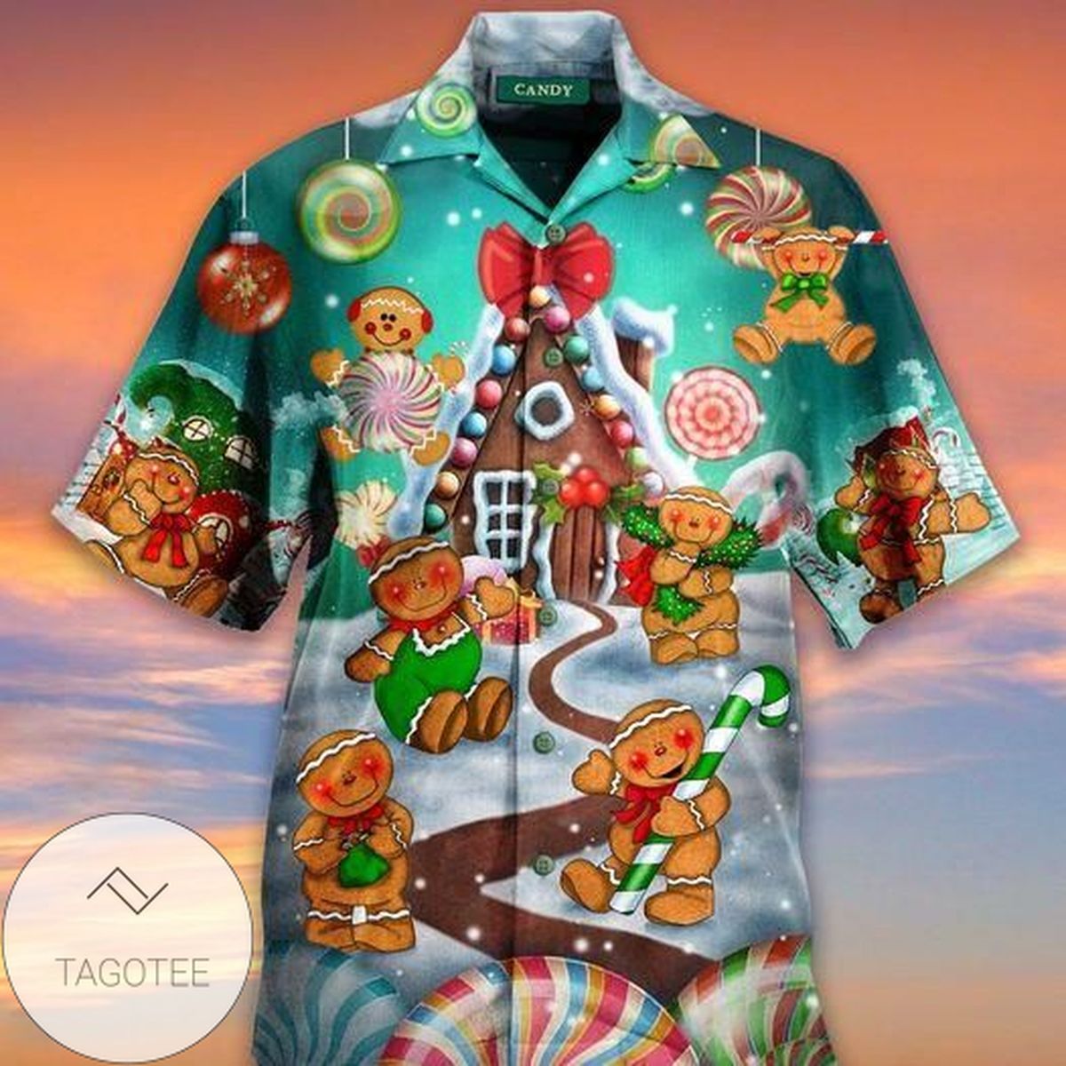 Happy Christmas Activities Under Snowy Hawaiian Aloha Shirts